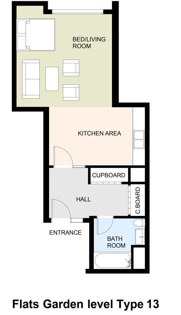 Type 13 Barbican Estate flats BARBICAN LIVING