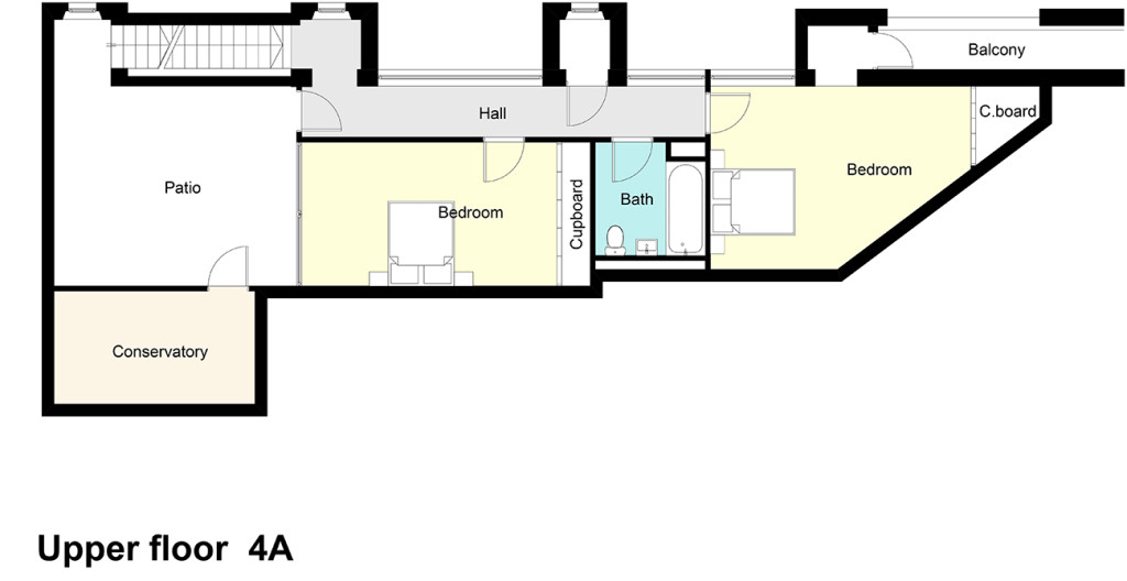 Type 4A Barbican Estate flats BARBICAN LIVING