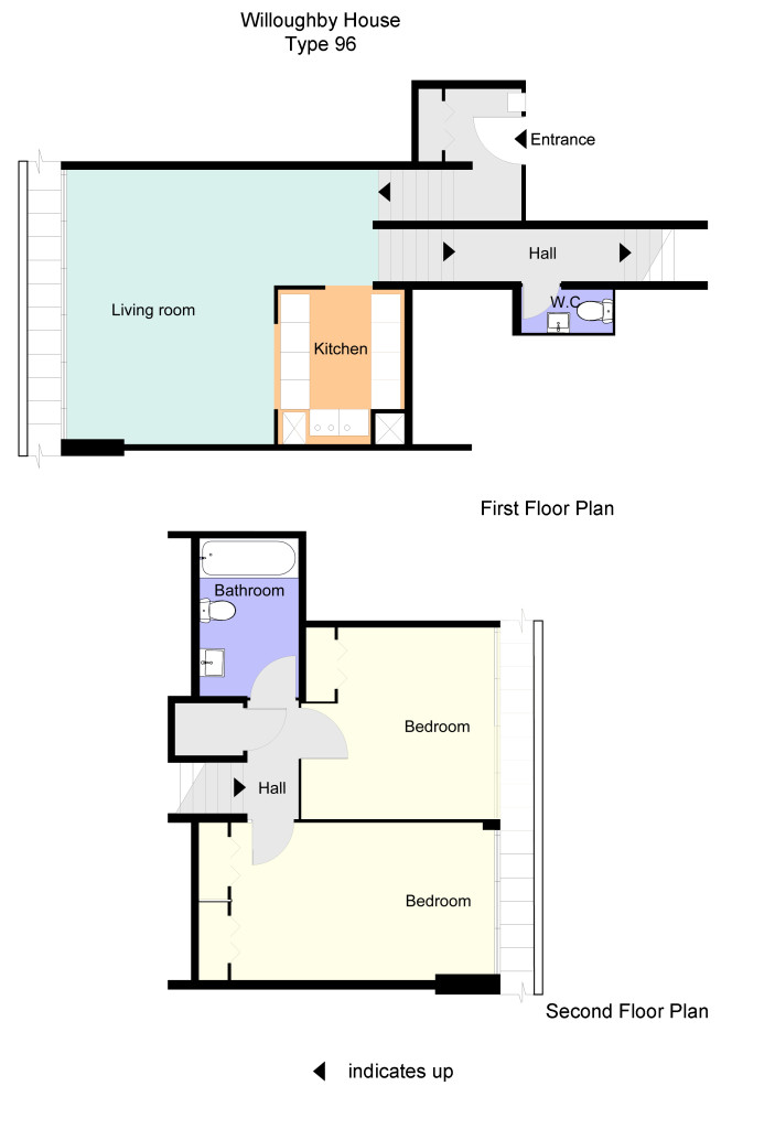 Willoughby House Flat Plans | BARBICAN LIVING