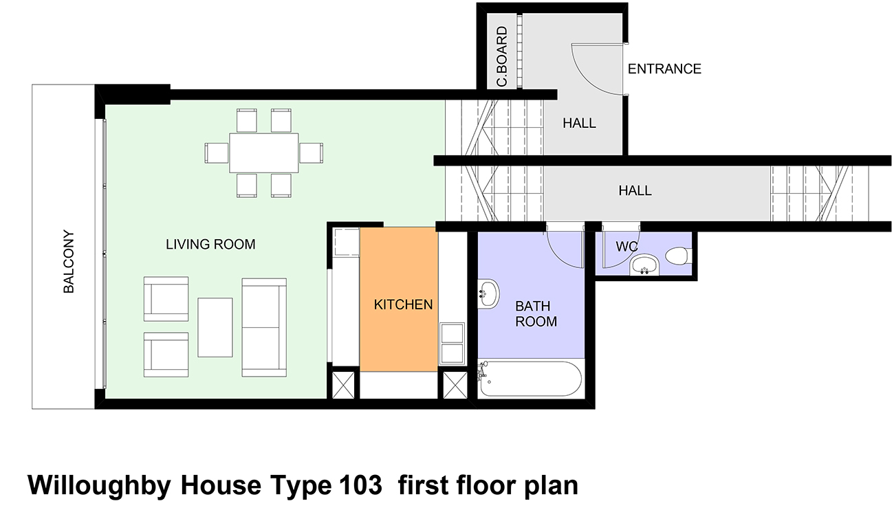 Willoughby_House_Type_103__first_floor_plan